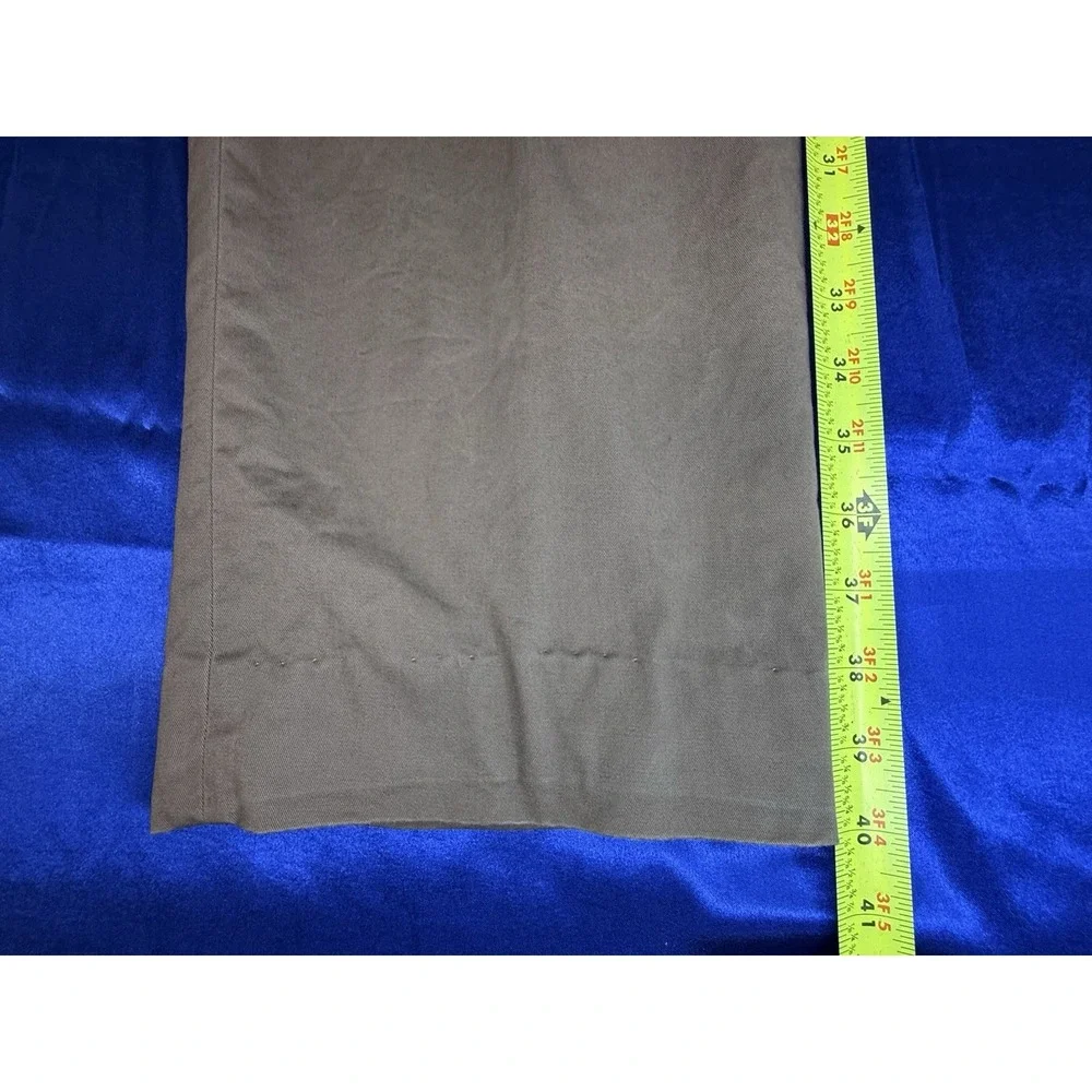 Polo Ralph Lauren Men's 38x32 (38x29.5) Stretch Classic Fit Chino Pants Dark Tan